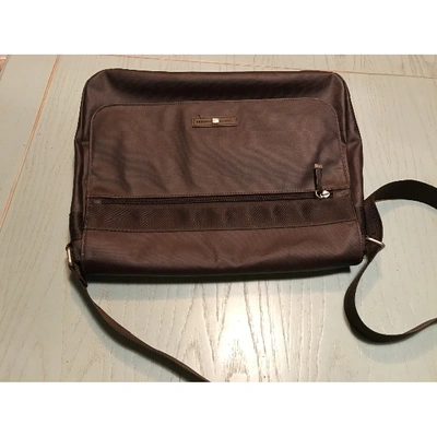 Pre-owned Tommy Hilfiger Brown Leather Bag