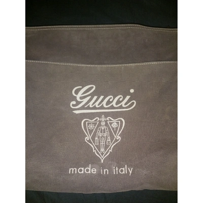 Pre-owned Gucci Bag In Gray