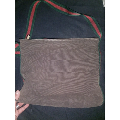 Pre-owned Gucci Bag In Gray