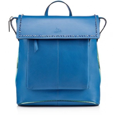 Pre-owned Christian Louboutin Leather Bag In Blue