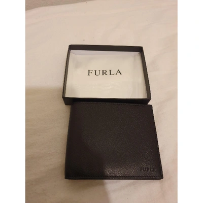 Pre-owned Furla Black Leather Small Bag, Wallet & Cases