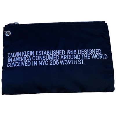 Pre-owned Calvin Klein 205w39nyc Black Bag