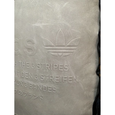 Pre-owned Adidas Originals Grey Leather Bag