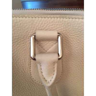 Pre-owned Louis Vuitton Leather Bag In Ecru