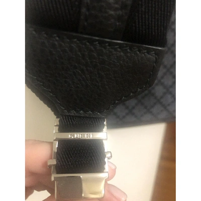 Pre-owned Gucci Black Cloth Bag