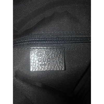 Pre-owned Gucci Black Cloth Bag