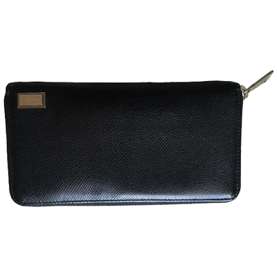Pre-owned Dolce & Gabbana Leather Small Bag In Black