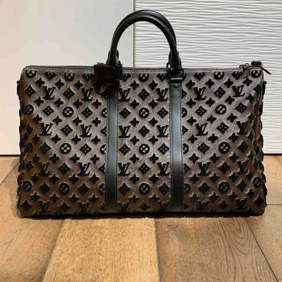 Pre-owned Louis Vuitton Brown Cloth Bags