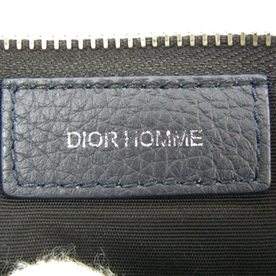 Pre-owned Dior Khaki Leather Small Bag, Wallet & Cases