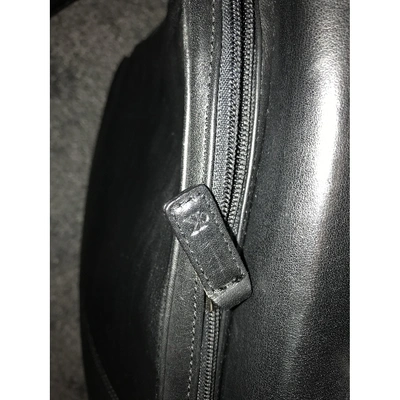 Pre-owned Calvin Klein Anthracite Leather Bag