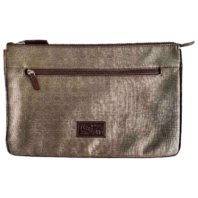 Pre-owned Ferragamo Cloth Small Bag In Brown
