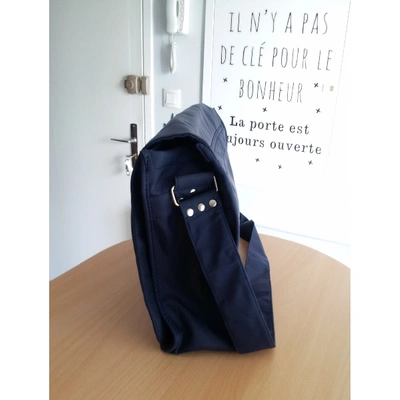 Pre-owned Kangol Cloth Bag In Navy