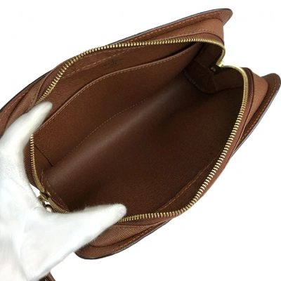 Pre-owned Louis Vuitton Brown Cloth Bag