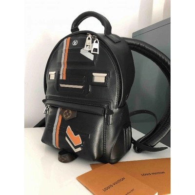 Pre-owned Louis Vuitton Black Leather Bag
