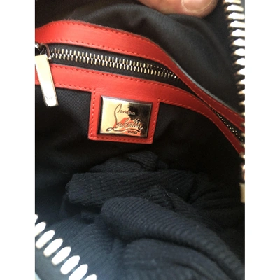 Pre-owned Christian Louboutin Khaki Leather Bag