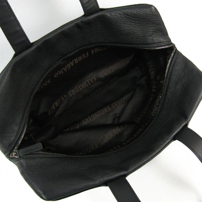 Pre-owned Ferragamo Black Leather Bag