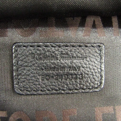 Pre-owned Ferragamo Black Leather Bag