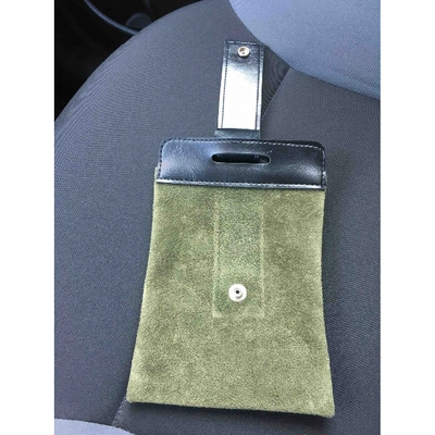 Pre-owned Rabanne Leather Small Bag In Green