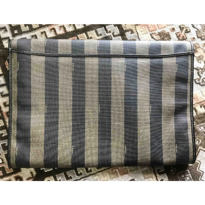 Pre-owned Fendi Bag In Grey