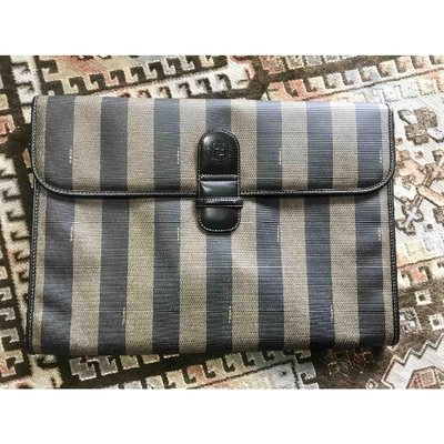 Pre-owned Fendi Bag In Grey