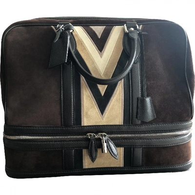 Pre-owned Louis Vuitton Weekend Bag In Brown