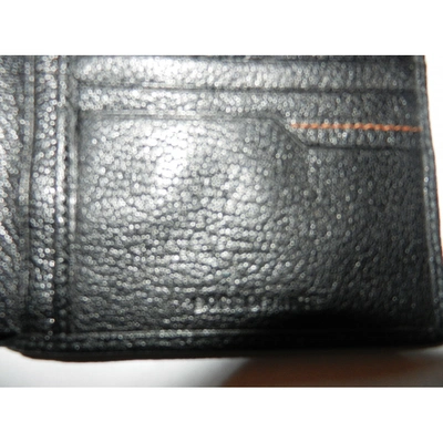 Pre-owned Hugo Boss Leather Small Bag In Black