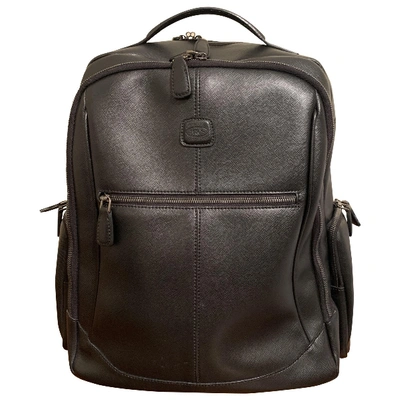 Pre-owned Bric's Black Leather Bag