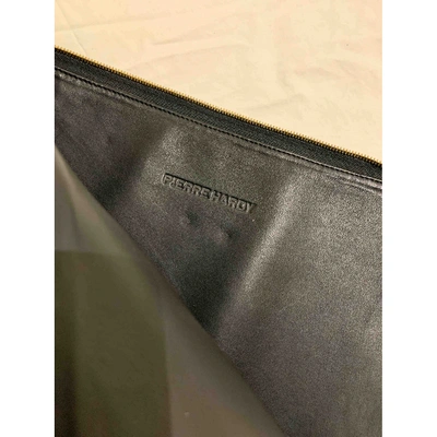 Pre-owned Pierre Hardy Cloth Small Bag In Anthracite