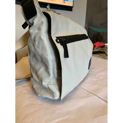 Pre-owned Calvin Klein Cloth Bag In Grey