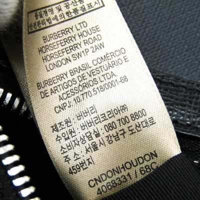 Pre-owned Burberry Navy Cloth Bag