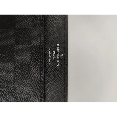 Pre-owned Louis Vuitton Cloth Small Bag In Black