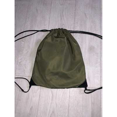 Pre-owned Versus Bag In Green