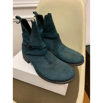 Pre-owned Ma+ Leather Boots