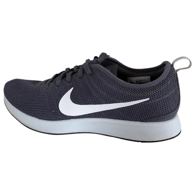 Pre-owned Nike Low Trainers In Grey