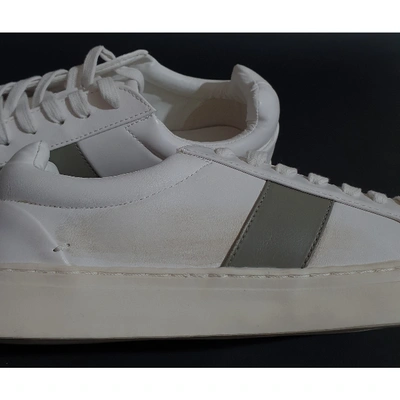 Pre-owned Kurt Geiger Low Trainers In White
