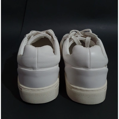 Pre-owned Kurt Geiger Low Trainers In White