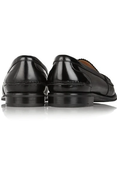 Shop Church's Sally Leather Loafers In Black