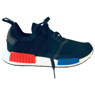 Pre-owned Adidas Originals Nmd Cloth Low Trainers In Black