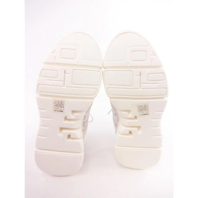 Pre-owned Lucien Pellat-finet N White Leather Trainers