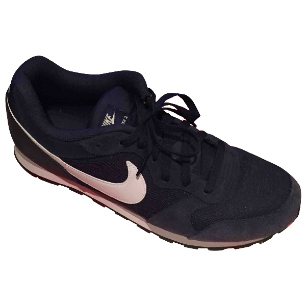 nike navy suede trainers