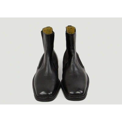 Pre-owned Bally Leather Boots In Black