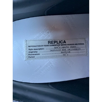 Pre-owned Maison Margiela Leather Trainers