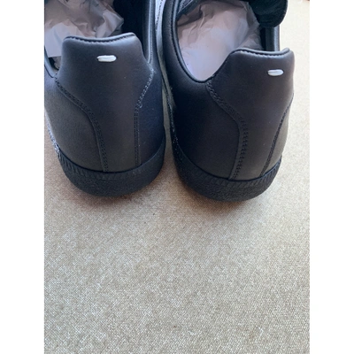 Pre-owned Maison Margiela Leather Trainers