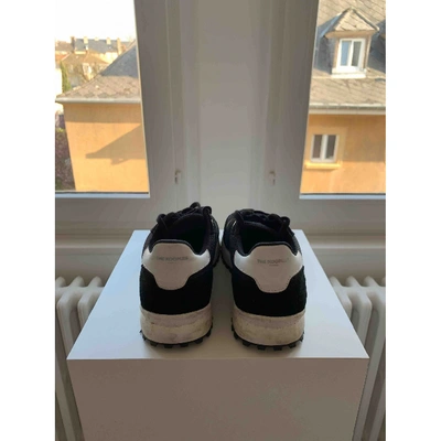 Pre-owned The Kooples Black Cloth Trainers