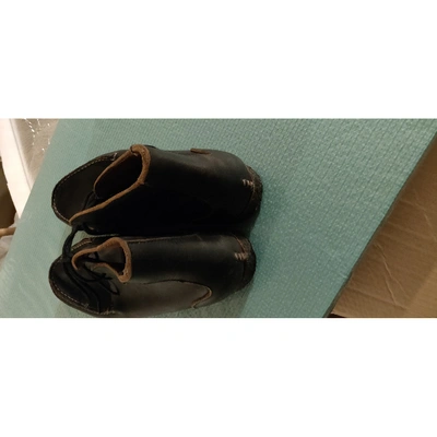 Pre-owned Quoddy Leather Boots In Brown