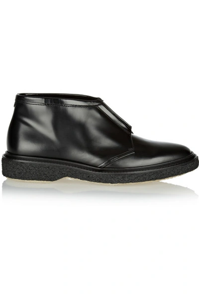 Adieu Type 3 Leather Ankle Boots In Black