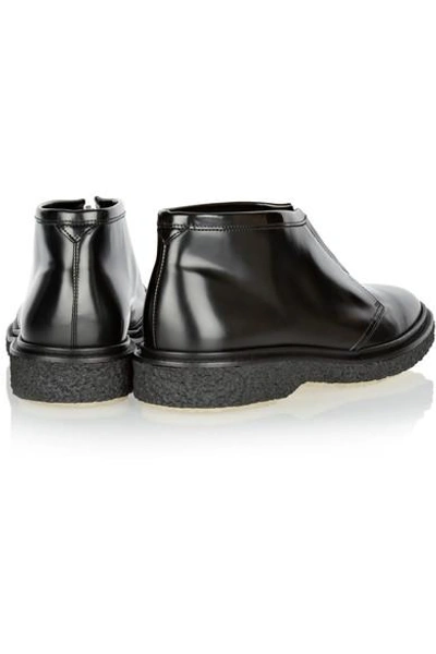Shop Adieu Type 3 Leather Ankle Boots In Black