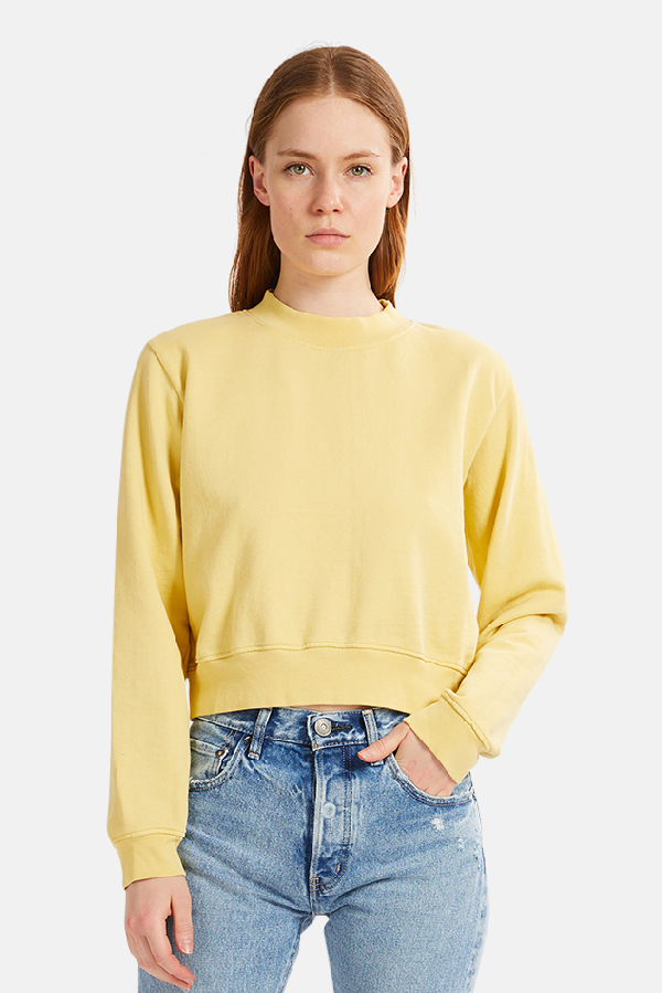 Cotton Citizen Women's Milan Crew Sweater In Butter | ModeSens