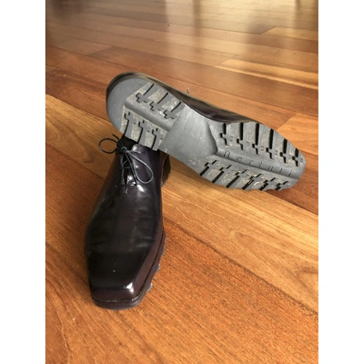 Pre-owned Berluti Black Leather Lace Ups