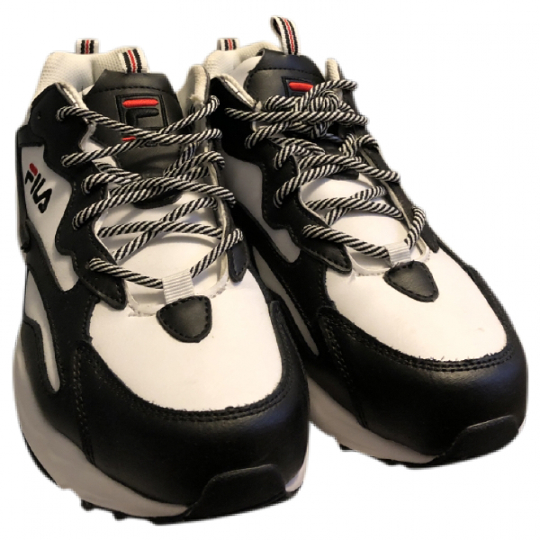 fila black suede